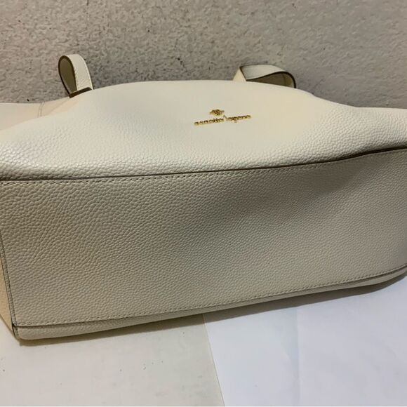 NANETTE LEPORE Dome Tote Crossbody In white Vanilla - Picture 6 of 12